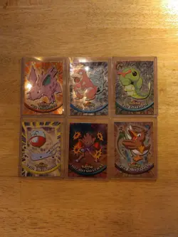 🔥Topps Pokemon Lot! 🔥 6 Holo Foil Cards! 27 Cards Total🔥💥 - Image 1