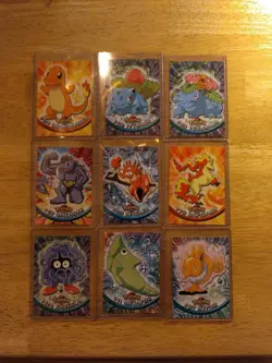 🔥Topps Pokemon Lot! 🔥 6 Holo Foil Cards! 27 Cards Total🔥💥 - Image 3