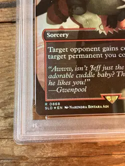 Harmless Offering (Rainbow Foil) Secret Lair Drop Foil Magic The Gathering PSA 9 - Image 2