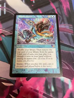 MTG - MIND'S DESIRE - RARE - SCOURGE - LP - Image 1