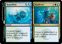 Repudiate / Replicate (0249) - Ravnica Remastered - Rare - Image 1