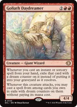 Goliath Daydreamer 143 MTG NM - Lorwyn Eclipsed - Image 1