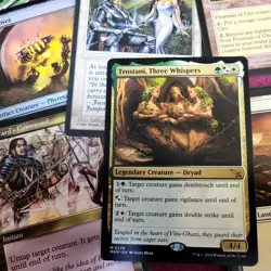 COMMANDER Magic Deck MTG - *WHITE GREEN Mythic Rare themed POISON TOXIC INFECTS* - Image 1