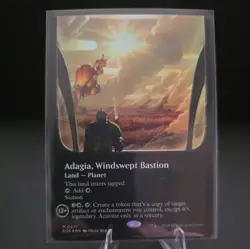 Adagia, Windswept Bastion (Borderless) Edge of Eternities Foil - Image 1