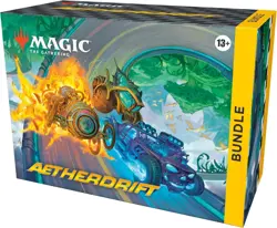Magic: The Gathering Aetherdrift Bundle, 3.386 x 7.52 x 0.1 inches - Image 1