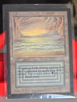 1993 UNDERGROUND SEA Magic the Gathering Collector's Edition CE MTG Sharp - Image 1
