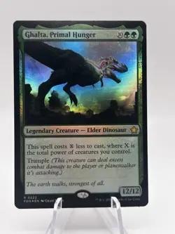 Ghalta, Primal Hunger 0222 Foil Foundations FDN MTG LP - Image 1