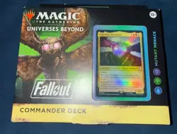 MTG Fallout Commander Deck Mutant Menace SEALED The Wise Mothman EDH - Image 2