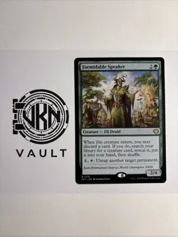 MTG Formidable Speaker 176 Lorwyn Eclipsed ECL Rare NM Regular Elf Druid - Image 1