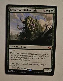 Craterhoof Behemoth - NM - Mythic - MTG Tarkir Dragonstorm ⚔B&B - Image 1