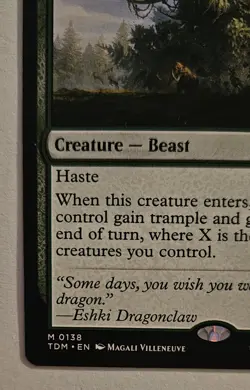 Craterhoof Behemoth - NM - Mythic - MTG Tarkir Dragonstorm ⚔B&B - Image 4