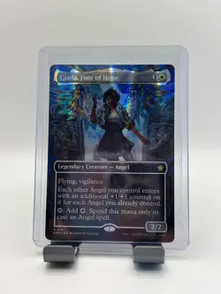 MTG, Giada, Font of Hope (Borderless) (Mana Foil) 367 NM Foundations Foil - Image 4
