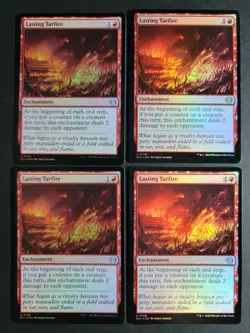 Lasting Tarfire (X4 Foil) Uncommon MTG Lorwyn Eclipsed - Image 1