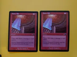 MTG Card. Flame Rift x2 Nemesis - Image 1
