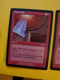MTG Card. Flame Rift x2 Nemesis - Image 3