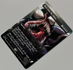 MTG Secret Lair Drop Peer into the Abyss Sorcery RARE REGULAR #2002 - Image 3