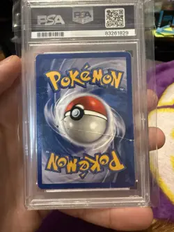 1999 Pokemon Base Set Shadowless Holo Charizard #4 PSA 1 PR - Image 2