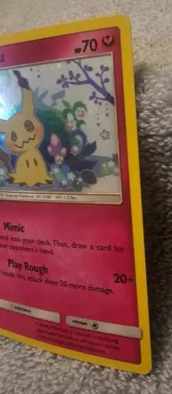 Pokemon Mimikyu Black Star Promo Holo SM163 - Image 3