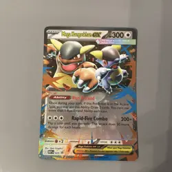 Mega Kangaskhan EX MEP 025 Black Star Promo Pokemon Card TCG - Image 1