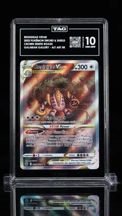 Tag 10 Regigigas VSTAR 2023 Pokemon Crown Zenith Galarian Gallery #GG55/GG70 - Image 1