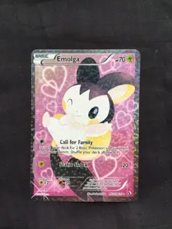 Pokemon Cards: Legendary Treasures Radiant Collection Full Art: Emolga RC23/RC25 - Image 1