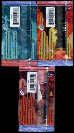 Pokemon EX TEAM MAGMA VS TEAM AQUA - 3 Empty Booster Packs - ENG - Image 2