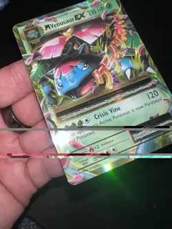 Pokemon Mega Venusaur EX Evolutions 2/108 Ultra Rare Holo Mint - Image 3
