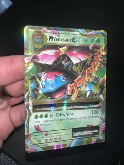 Pokemon Mega Venusaur EX Evolutions 2/108 Ultra Rare Holo Mint - Image 4