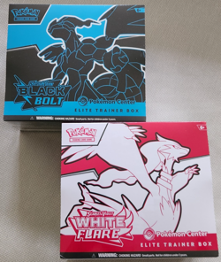 Pokemon Center Black Bolt and White Flare ETB (Both Sets SEALED) - Same Day Ship - Image 1