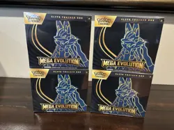 Pokemon Lot Of 4 Mega Evolution Lucario Elite Trainer Box ETB - Image 1