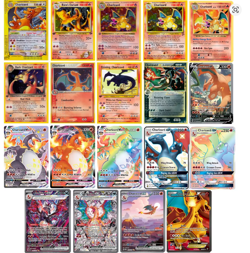 Charizard Pokemon Cards Shining Charizard Holographic Charizard Ex GX VMX Hobbie - Image 2