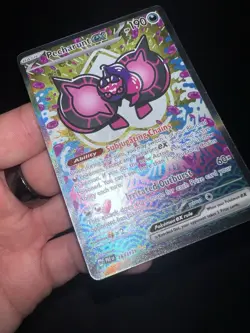 Pokemon TCG Pecharunt EX Prismatic Evolutions Special Illustration Mint 163/131 - Image 3