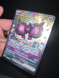 Pokemon TCG Pecharunt EX Prismatic Evolutions Special Illustration Mint 163/131 - Image 5