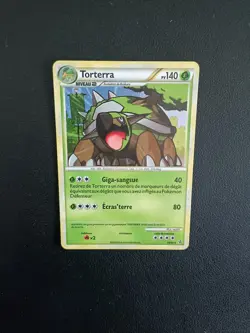 carte Pokemon Torterra 10/95 HGSS02 HS Dechainement FR Exc - Image 1