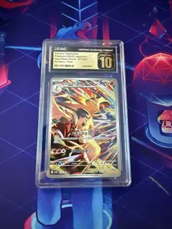 Pokemon JPN Ethan’s Typhlosion Heat Wave Arena 070/063 CGC Pristine 10 - Image 1