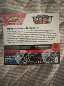 Pokemon TCG Scarlet & Violet - Obsidian Flames Booster Box - 36 Packs 820650863745 - Image 3
