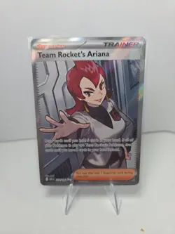 Pokemon Team Rocket's Ariana - 224/182 Destined Rivals Ultra Rare NM In Hand! - Image 1