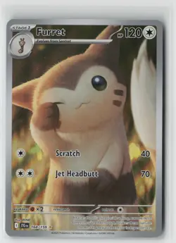 Pokemon Furret #168/159 SV09: Journey Together Near Mint or Better - Image 1
