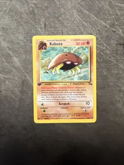 Pokemon TCG Kabuto 1st Edition Fossil 50 1999-2000 Base Set - Image 5