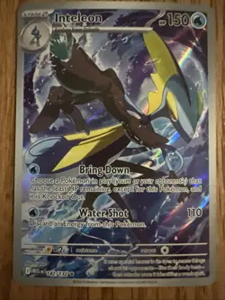 Inteleon 142/132 Holo - ME01: Mega Evolution - NM Pokemon TCG - Image 1