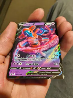 Holo Deoxys V #SWSH266 - Sword & Shield - Black Star Promo - Pokemon TCG - NM - Image 1