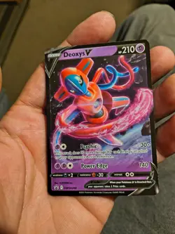 Holo Deoxys V #SWSH266 - Sword & Shield - Black Star Promo - Pokemon TCG - NM - Image 2