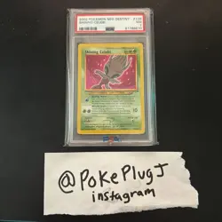 Pokemon TCG Shining Celebi Neo Destiny 106 Holo Unlimited Shiny Holo PSA 7 NM - Image 1