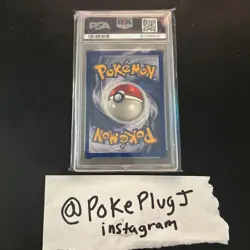 Pokemon TCG Shining Celebi Neo Destiny 106 Holo Unlimited Shiny Holo PSA 7 NM - Image 2