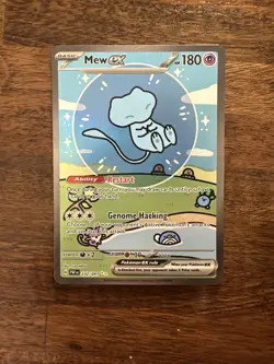 Pokemon TCG Bubble Mew EX 232/091 Special Illustration Rare - Image 1