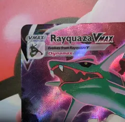 Pokemon Rayquaza VMAX Silver Tempest Trainer Gallery TG20/TG30 NM/Mint - Image 2