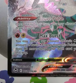 Pokemon Rayquaza VMAX Silver Tempest Trainer Gallery TG20/TG30 NM/Mint - Image 5