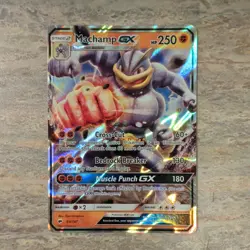 Pokemon Machamp GX 64/147 SM-Burning Shadows Ultra Rare Full Art Holo 250HP - Image 1