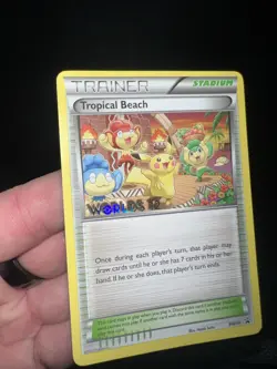 BW50 Tropical Beach WORLDS 12 STAMPED Black Star Promo Trophy Pokemon Collection - Image 4