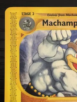 2003 Pokemon TCG Machamp 16/144 Skyridge Non-holo Rare LP - Image 2